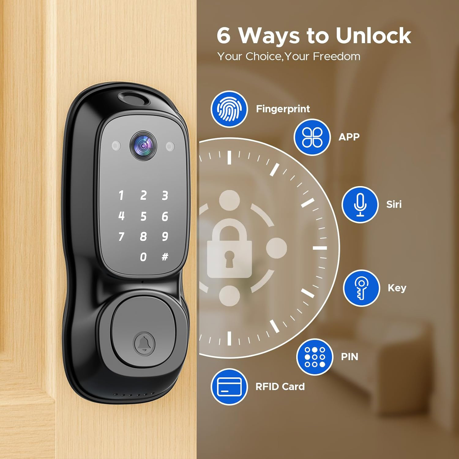 Inteligentny zamek do drzwi Tu – Door Lock recenzja i cena