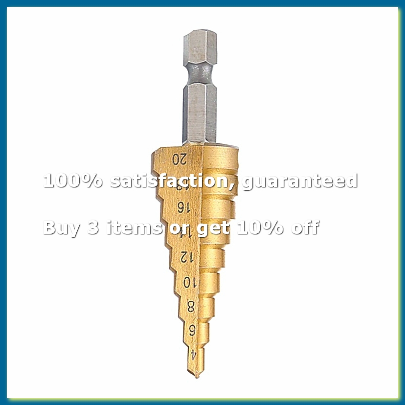 Wiertło stopniowe HSS z prosty – Drill Bits recenzja i cena