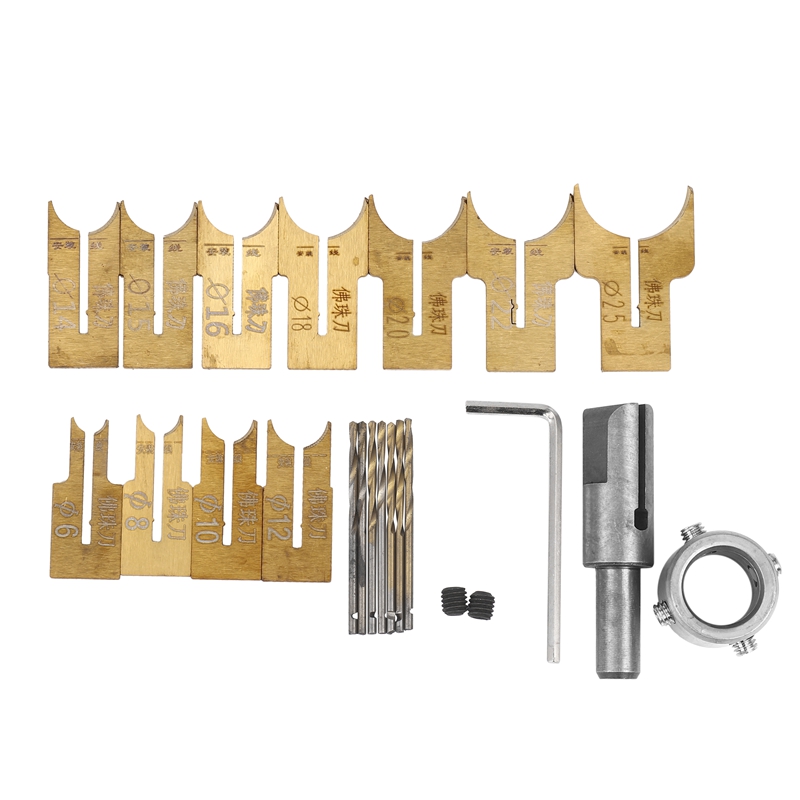 Zestaw frezów do drewna z wier – Drill Bits recenzja i cena