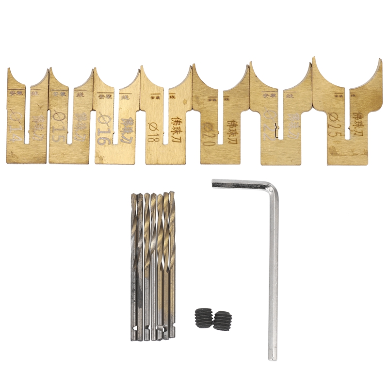 Zestaw frezów do drewna z wier – Drill Bits recenzja i cena