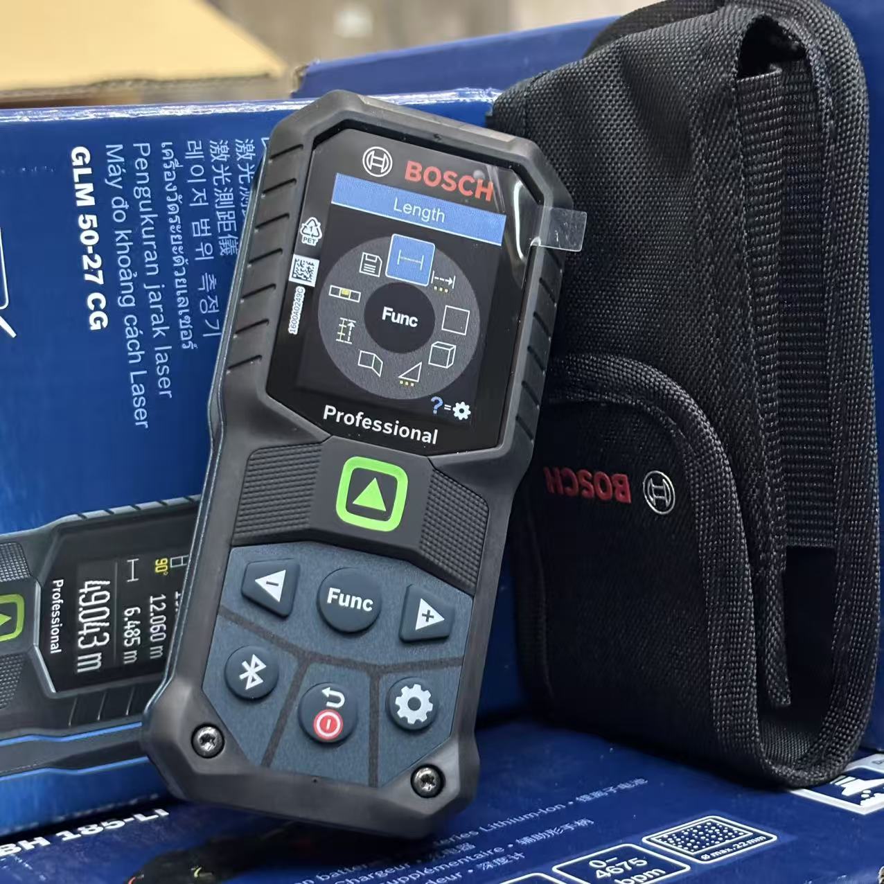 Miernik laserowy Bosch Green L – Tape Measure recenzja i cena