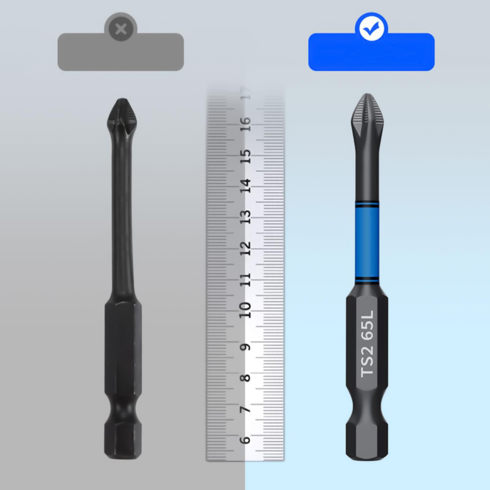 Zestaw bitów do wkrętarki 6-cz – Drill Bits recenzja i cena